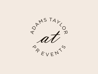 Adams Taylor PR   Events logo design by changcut