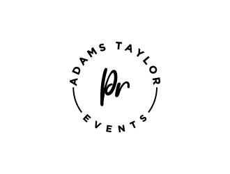 Adams Taylor PR   Events logo design by jafar
