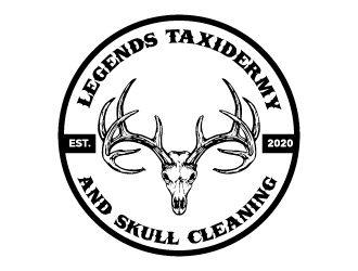 Legends Taxidermy & Skull Cleaning logo design by Ultimatum