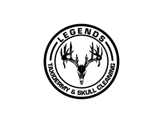 Legends Taxidermy & Skull Cleaning logo design by oke2angconcept