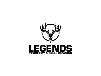 Legends Taxidermy & Skull Cleaning logo design by oke2angconcept