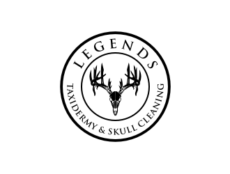 Legends Taxidermy & Skull Cleaning logo design by Adundas