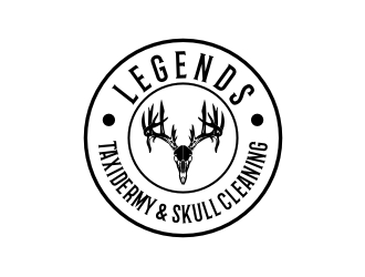 Legends Taxidermy & Skull Cleaning logo design by Adundas