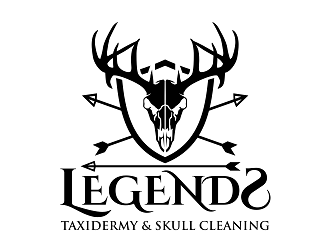 Legends Taxidermy & Skull Cleaning logo design by haze