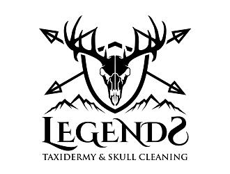 Legends Taxidermy & Skull Cleaning logo design by haze