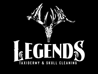 Legends Taxidermy & Skull Cleaning logo design by AamirKhan