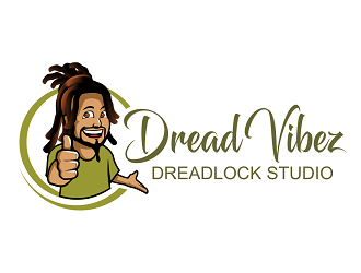 Dread Vibez - Dreadlock Studio  logo design by haze