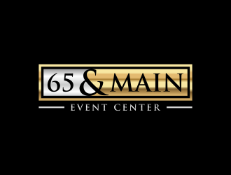 65 & Main Event Center logo design by p0peye