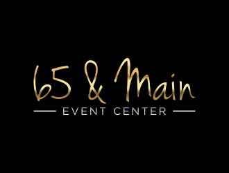 65 & Main Event Center logo design by p0peye