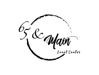 65 & Main Event Center logo design by Creativeminds