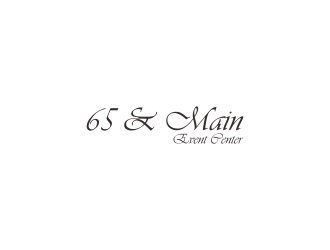 65 & Main Event Center logo design by aflah