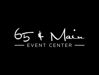 65 & Main Event Center logo design by p0peye