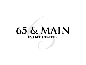 65 & Main Event Center logo design by Creativeminds