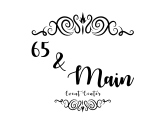 65 & Main Event Center logo design by puthreeone