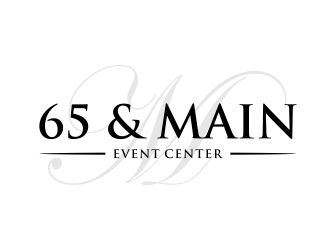 65 & Main Event Center logo design by scolessi