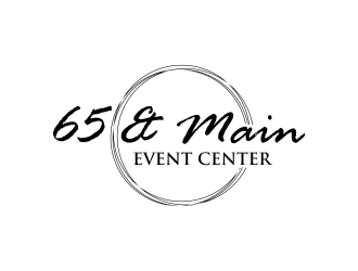 65 & Main Event Center logo design by aflah