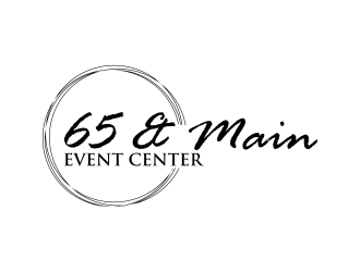 65 & Main Event Center logo design by aflah