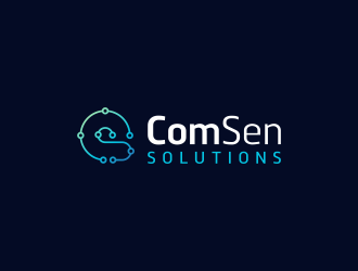 ComSen Solutions logo design by violin
