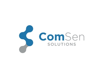 ComSen Solutions logo design by Abril