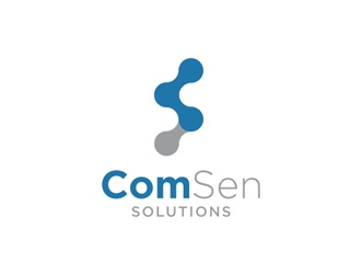 ComSen Solutions logo design by Abril