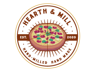 Hearth & Mill logo design by Ultimatum