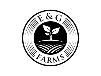 E&G Farms logo design by done