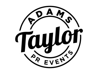 Adams Taylor PR   Events logo design by cikiyunn