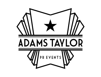 Adams Taylor PR   Events logo design by cikiyunn