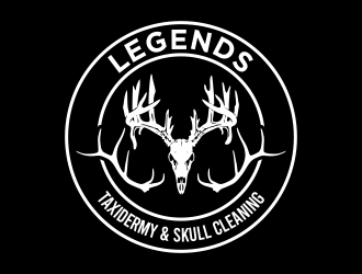 Legends Taxidermy & Skull Cleaning logo design by done