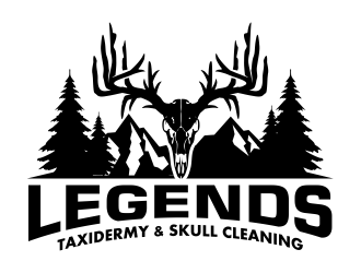 Legends Taxidermy & Skull Cleaning logo design by cintoko