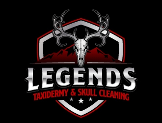 Legends Taxidermy & Skull Cleaning logo design by jaize