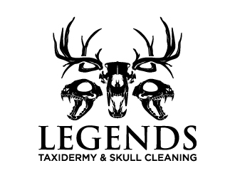 Legends Taxidermy & Skull Cleaning logo design by iamjason