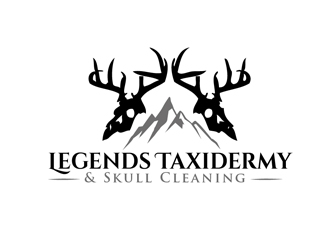Legends Taxidermy & Skull Cleaning logo design by PANTONE