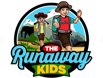 The Runaway Kids logo design by Suvendu