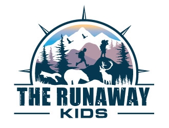 The Runaway Kids logo design by invento