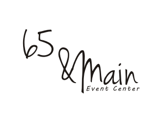 65 & Main Event Center logo design by Sheilla