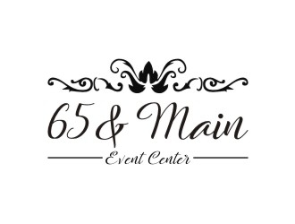 65 & Main Event Center logo design by sabyan