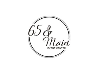 65 & Main Event Center logo design by sabyan