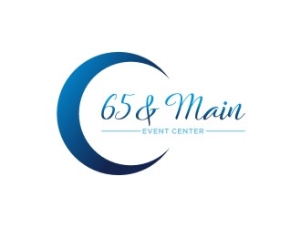 65 & Main Event Center logo design by sabyan