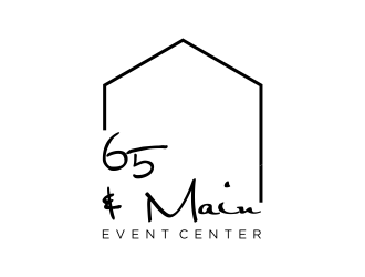 65 & Main Event Center logo design by pel4ngi