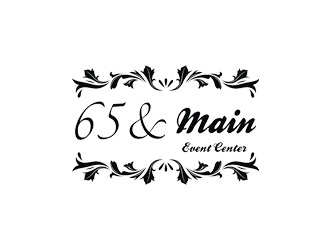 65 & Main Event Center logo design by ArRizqu