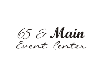 65 & Main Event Center logo design by BintangDesign