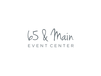 65 & Main Event Center logo design by andayani*