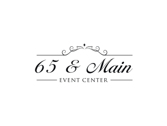 65 & Main Event Center logo design by RatuCempaka