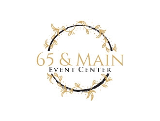 65 & Main Event Center logo design by zinnia