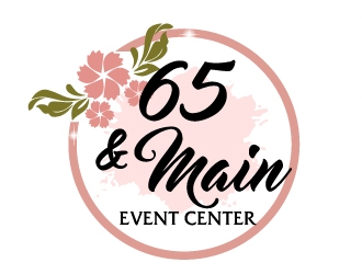 65 & Main Event Center logo design by AamirKhan