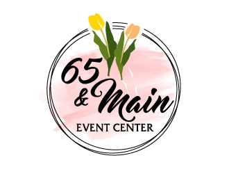 65 & Main Event Center logo design by AamirKhan