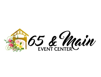 65 & Main Event Center logo design by AamirKhan