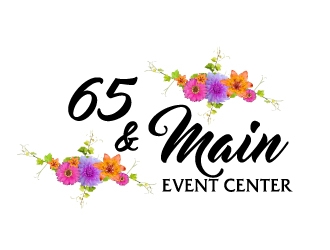 65 & Main Event Center logo design by AamirKhan
