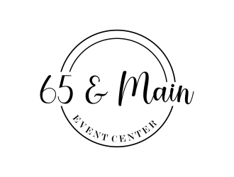 65 & Main Event Center logo design by checx